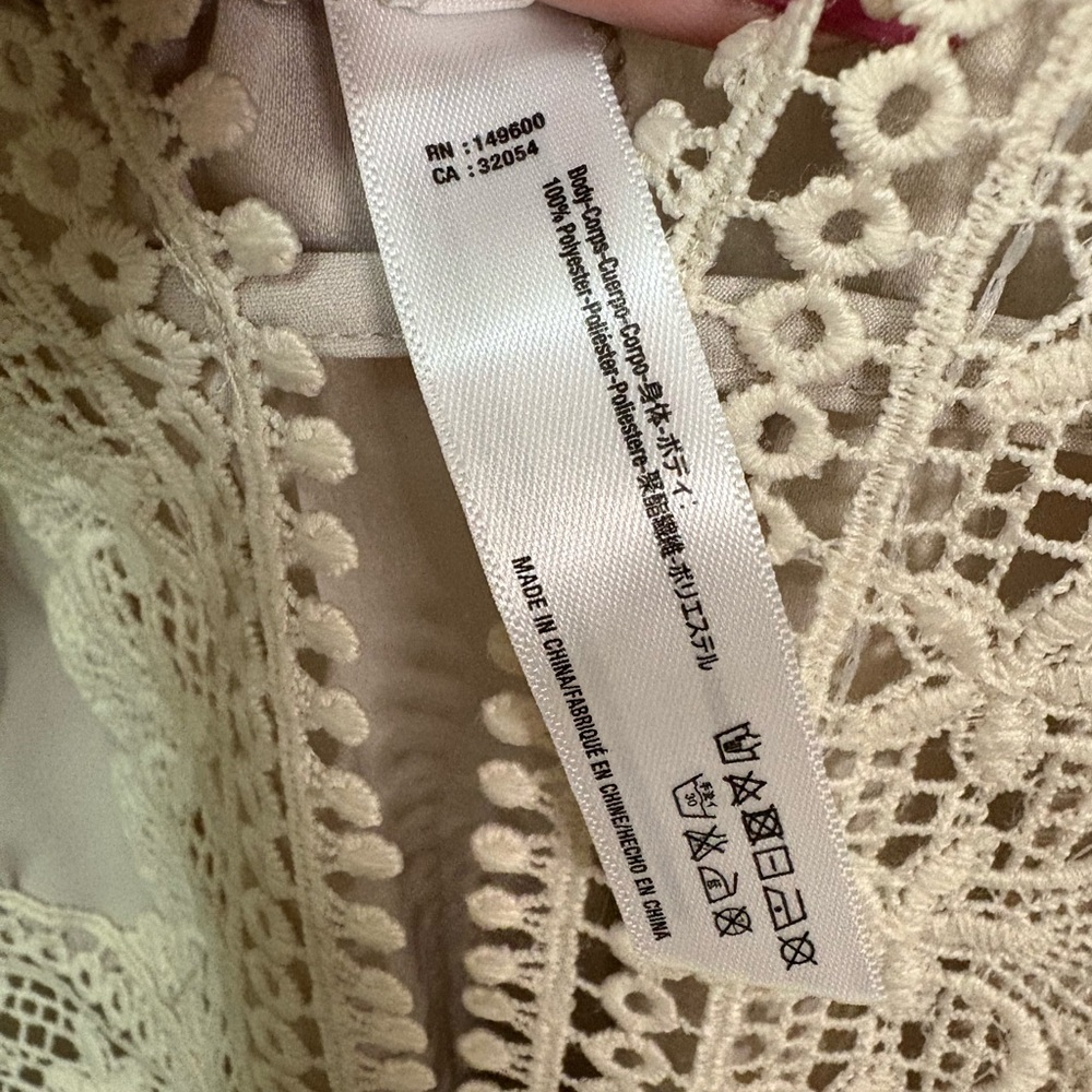 NWT Flora Nikrooz Blythe Lace Romper Size Large - Picture 6 of 11